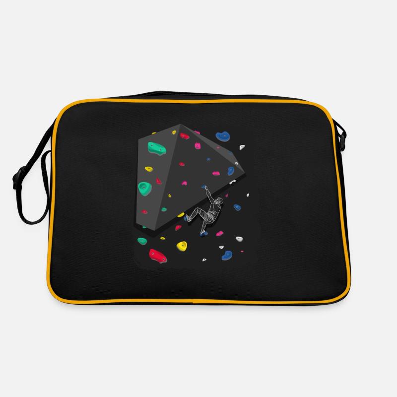 Climbing Boulder wall Rock climbers Bouldering Retro Bag