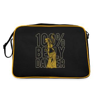 100% Danseuse du Ventre Pour Danseuse du Ventre - Sac Retro - noir/or - Dos
