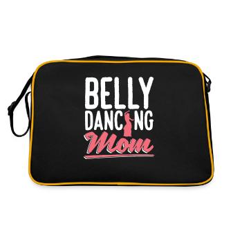 Belly Dance Mother pour danseuse du ventre - Sac Retro - noir/or - Dos