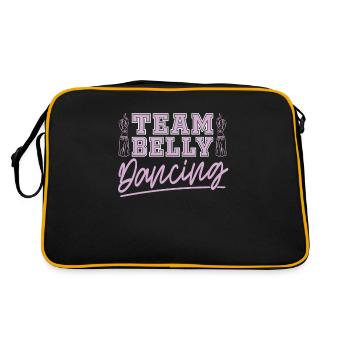 Danse du ventre en équipe Pour danseuse du ventre - Sac Retro - noir/or - Dos