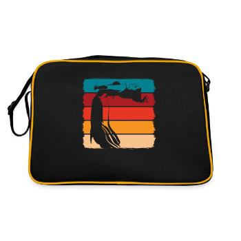 Danse du ventre rétro Pour danseuse du ventre - Sac Retro - noir/or - Dos