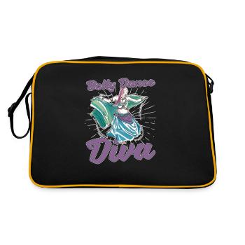 Belly Dancer Diva For Belly Dancer - Retro Bag - black/gold - Back