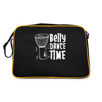 Temps de danse du ventre pour danseuse du ventre - Sac Retro - noir/or - Dos