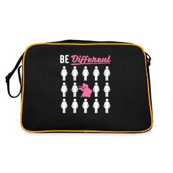 Soyez différent pour la danseuse du ventre - Sac Retro - noir/or - Dos
