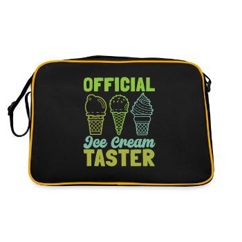 Official - Retro Bag - black/gold - Back