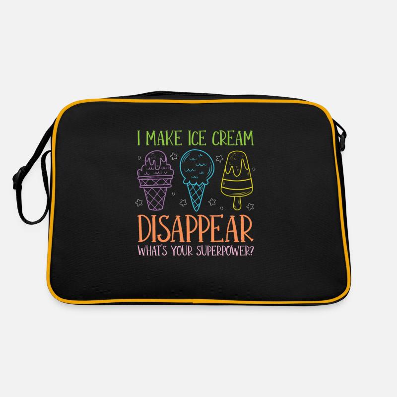 Je fais disparaître la glace Qu’est-ce que tu es Sac Retro