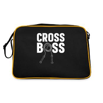 Cross Boss Springseil Springseil Training - Sac Retro - noir/or - Dos