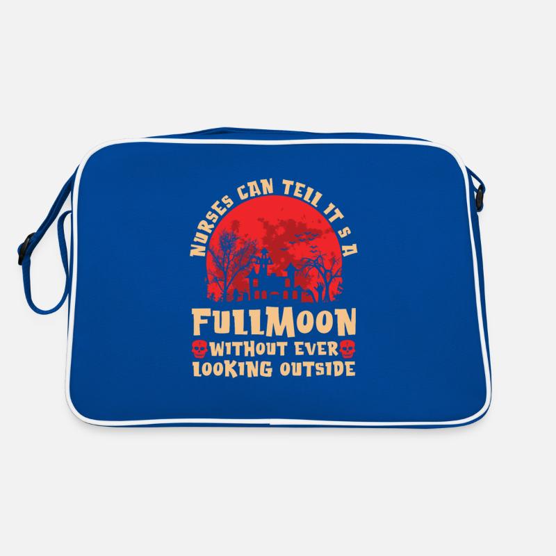 Nurses Can Recognize That Full Moon Retro Bag