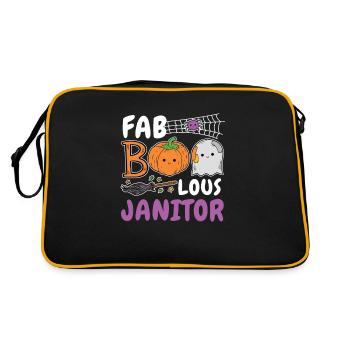 Fab Boo Lous Gardien Gardien Gardien Gardien Gardien - Sac Retro - noir/or - Dos
