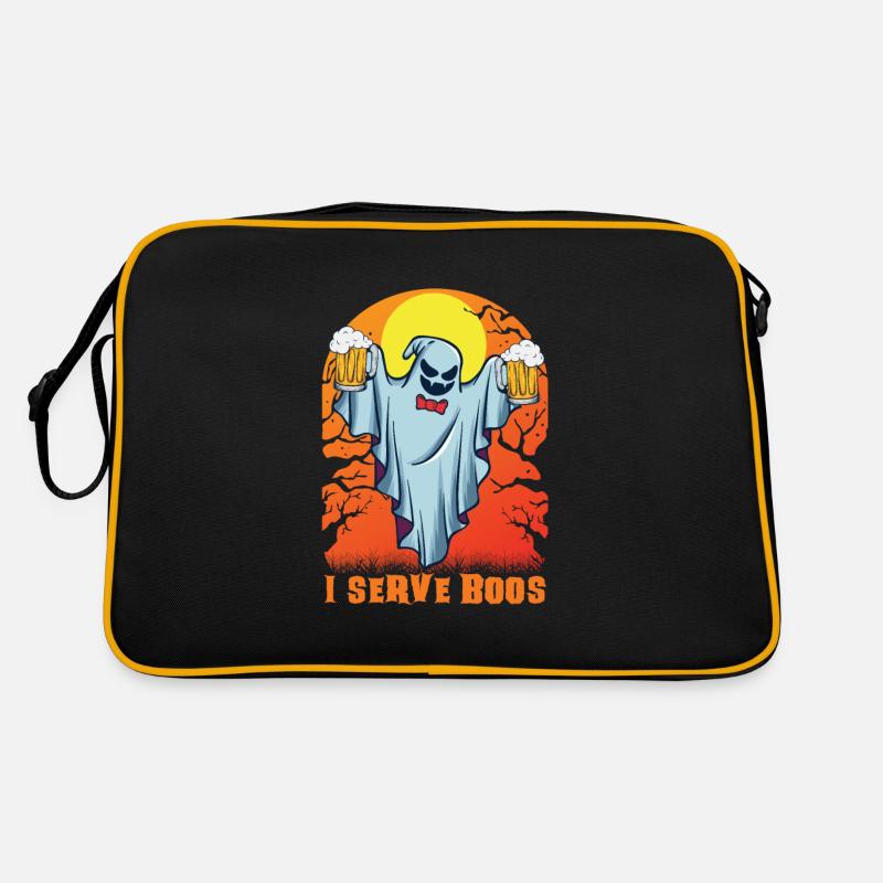 Served & Boos Waitress Waitress Server Halloween Retro Bag