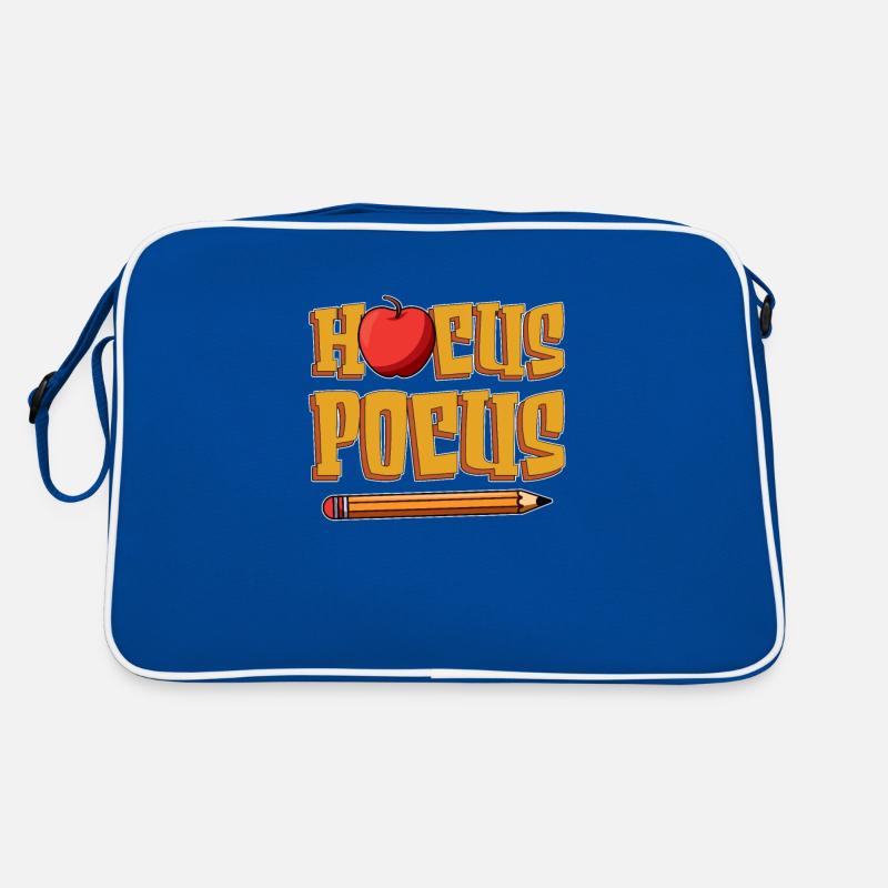Hocus Pocus Grundschullehrer Vorschule Retro Tasche