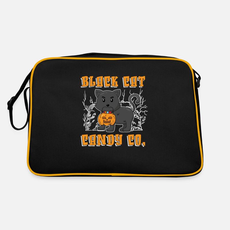 Black Cat Candy Co. Retro Tasche