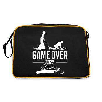 Wedding Loading 2025 Game Over - Sac Retro - noir/or - Dos
