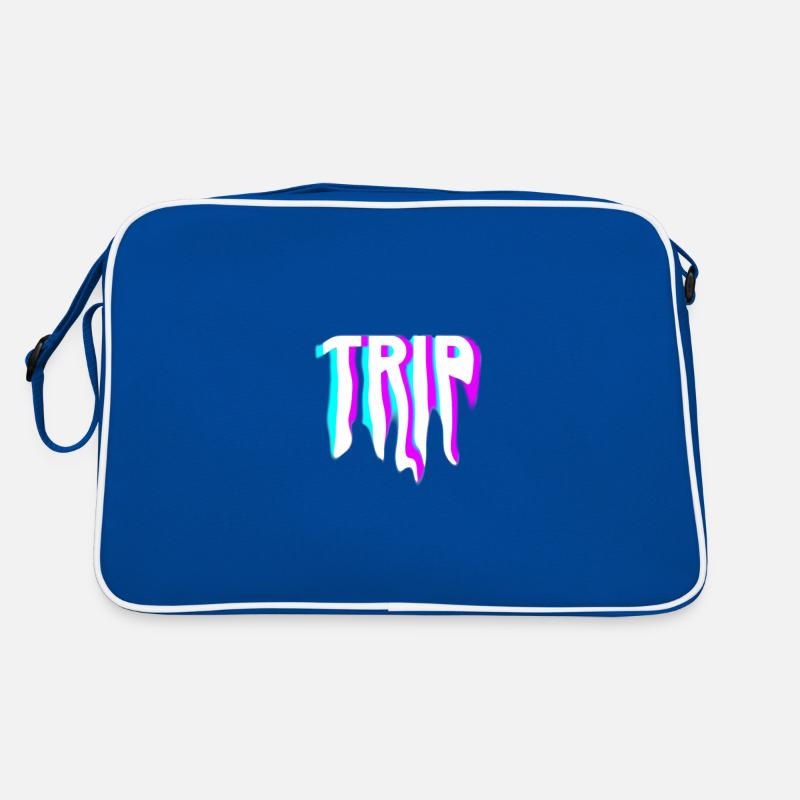 Drogen Trip Psychoaktive Substanz Psychedelika LSD Retro Tasche