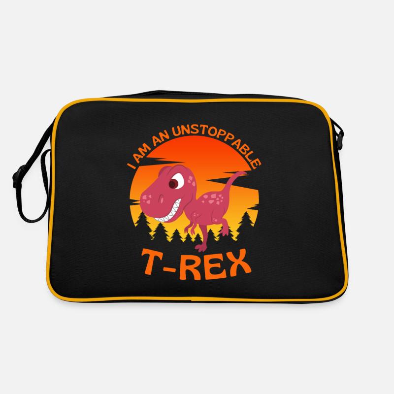 Je suis un T-Rex imparable Sac Retro