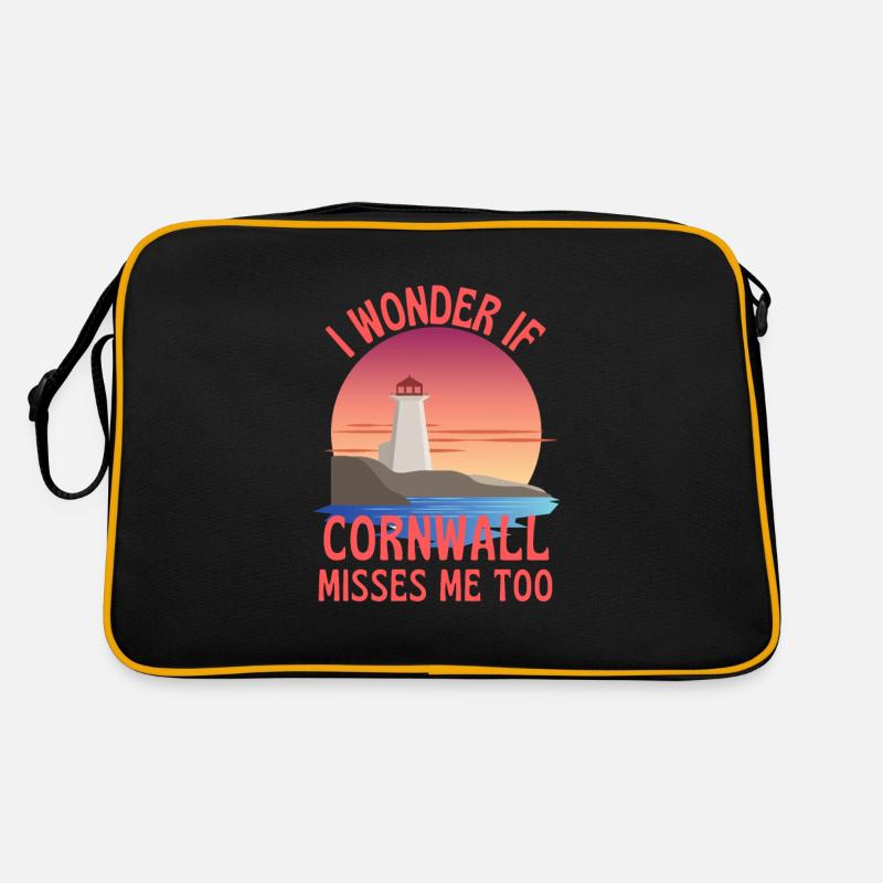 Je me demande si Cornwall me manque trop pâteux Sac Retro