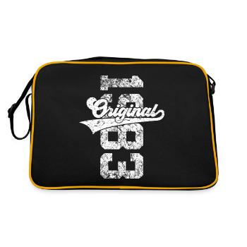 43E ANNIVERSAIRE ORIGINAL 1983 - Sac Retro - noir/or - Dos