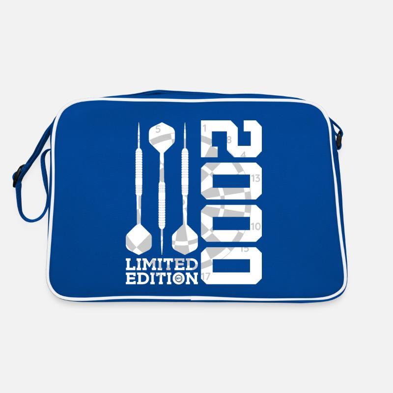 LIMITED EDITION 2000 DARTS 26. GEBURTSTAG Retro Tasche