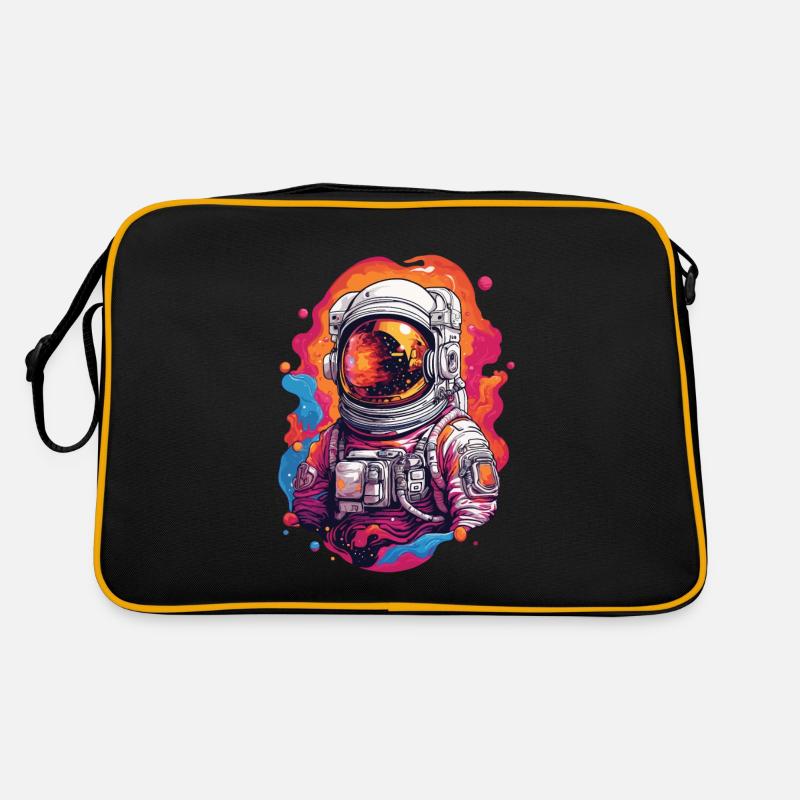 Astronautes dans l’aventure esthétique spatiale Sac Retro