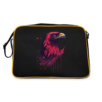 Eagle Pride Sport and Nation Coat of Arms Mascot - Retro Bag - black/gold - Back