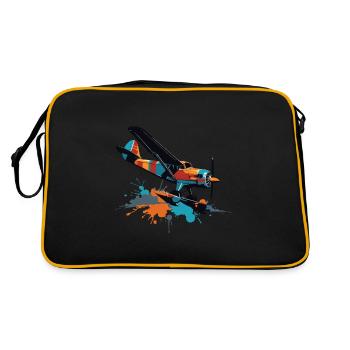 Maquette d’avion Pilote d’avion Hobby Airplane - Sac Retro - noir/or - Dos