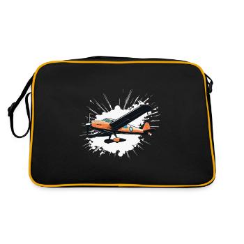 Maquette d’avion Pilote d’avion Hobby Airplane - Sac Retro - noir/or - Dos