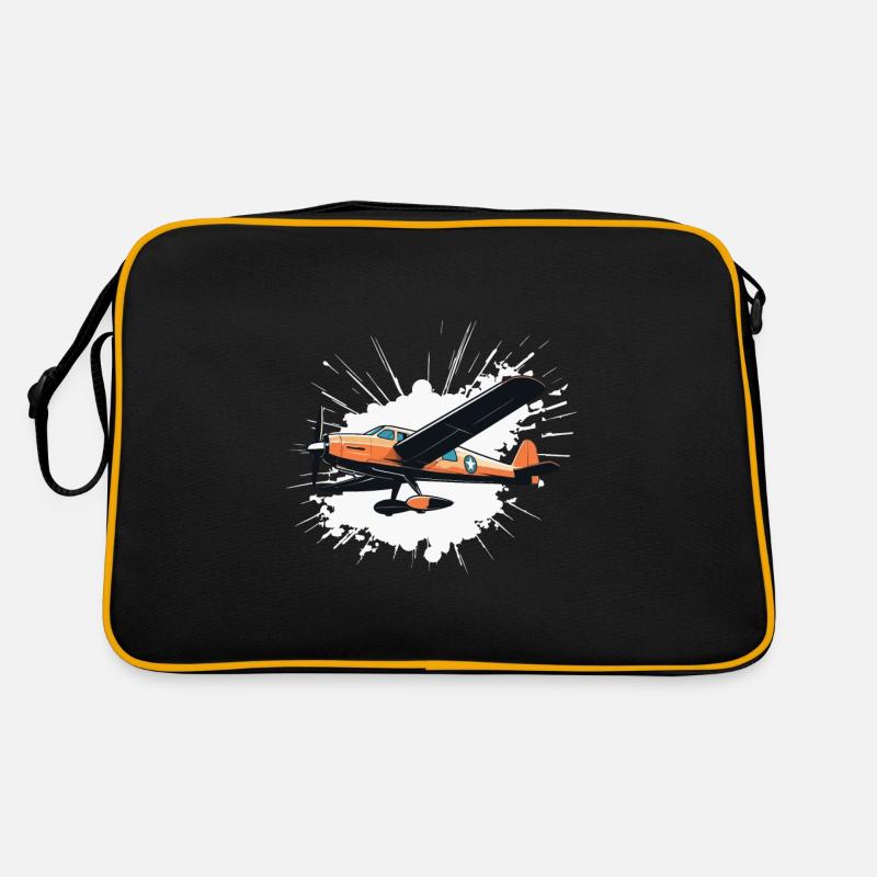 Model Airplane Pilot Airplane Hobby Airplane Retro Bag