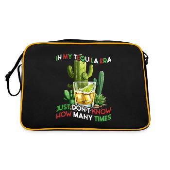 Drôle de tequila Era Cinco De Mayo Mexique - Sac Retro - noir/or - Dos