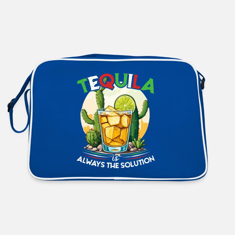 Lustiges Tequila Design Cinco De Mayo Ikonisches Retro Tasche