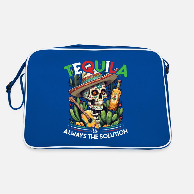 Lustiger Tequila Spruch Cinco De Mayo Design Retro Tasche