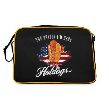 Jollier - Sac Retro - noir/or - Dos