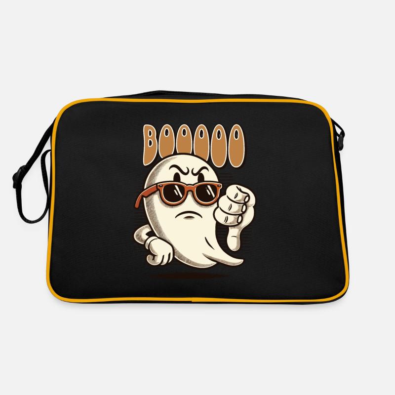 Booing Ghost Drôle Ghost Design Sac Retro