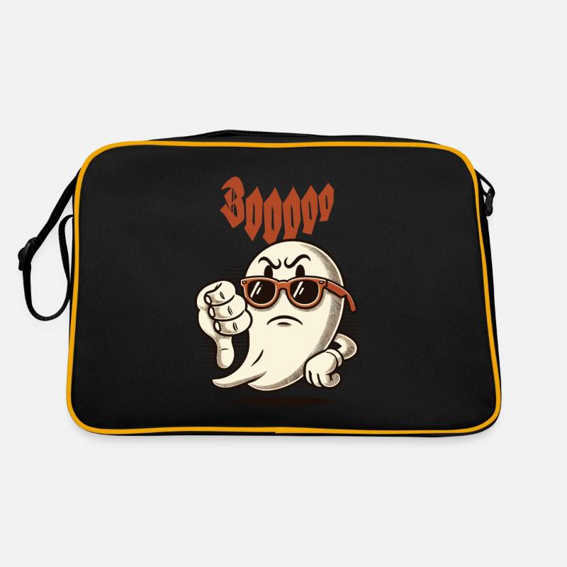 Booing Ghost Drôle Ghost Design Sac Retro