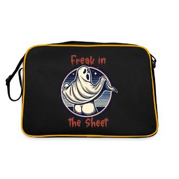 Freak in the Sheet Creepy Ghost Lover - Retro Bag - black/gold - Back