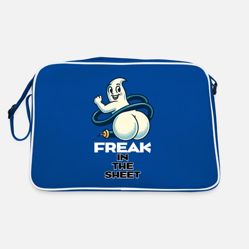 Freak sous la feuille drôle de conception fantôme Sac Retro