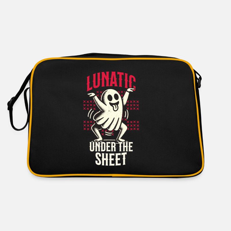 Lunatique sous le drap drôle de conception fantôme Sac Retro