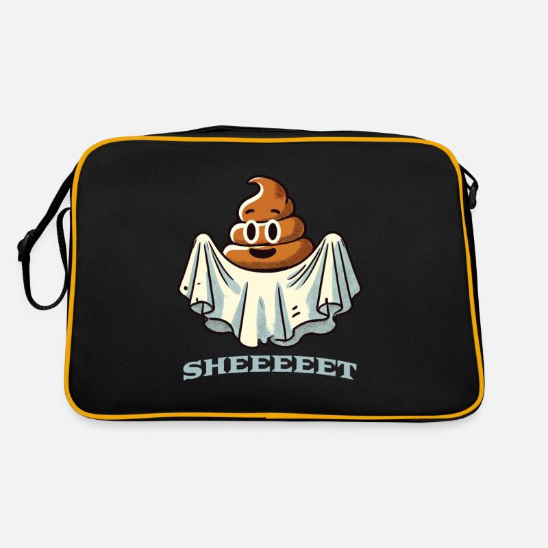 Drôle Caca Pile Ghost Sheet Ghost Sac Retro