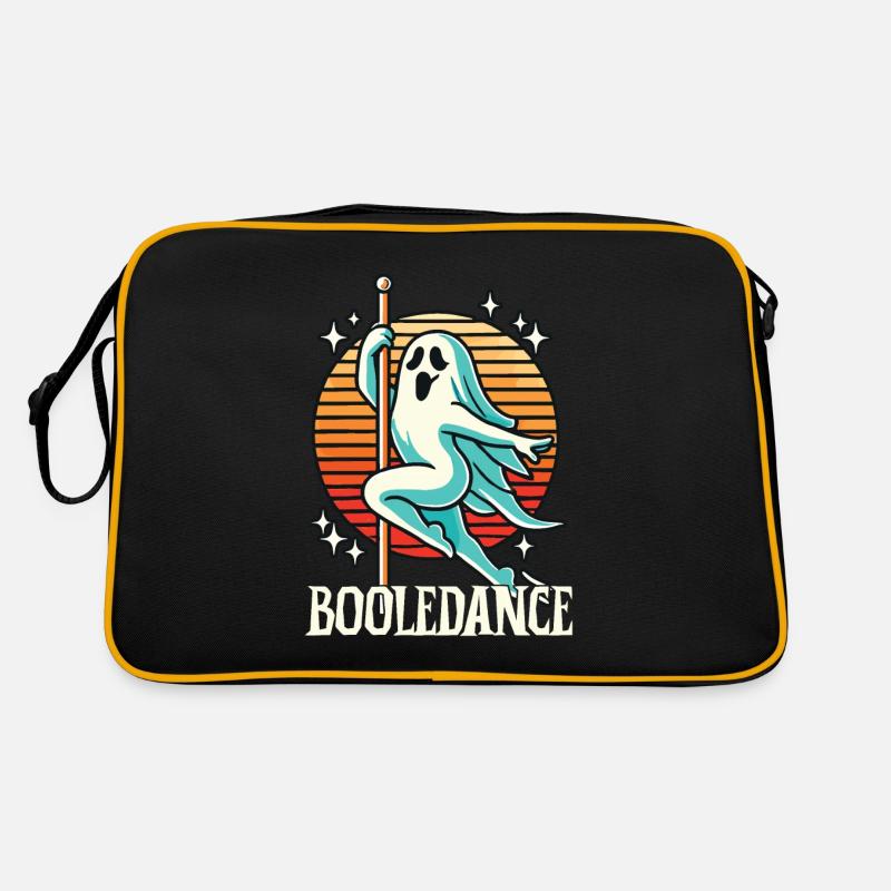 Lustiger Boole-dance Spruch Pole Dance Halloween Retro Tasche