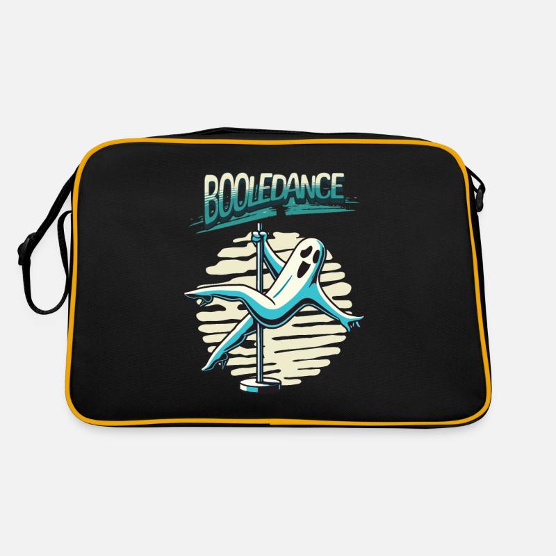 Funny Boolean Dance Saying Pole Dance Ghost Retro Bag