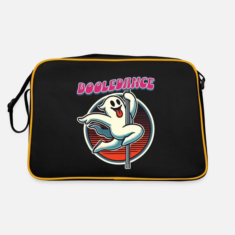 Funny Boolean Dance Saying Pole Dance Ghost Retro Bag