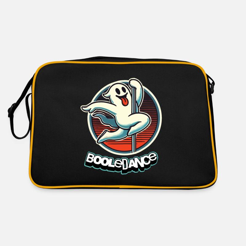 Funny Boolean Dance Saying Pole Dance Ghost Retro Bag