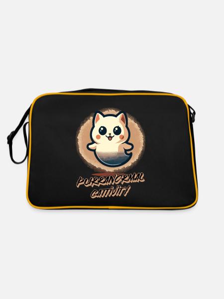 Drôle Tenue d’Halloween Purranormal Cattivity - Sac Retro - noir/or - Dos