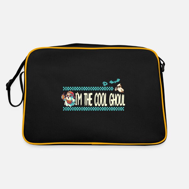 Ich Bin Der Coole Geist Halloween Spaß Retro Tasche