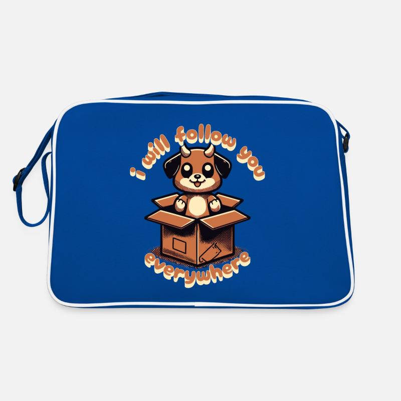 Compagnon de chien mignon pour vous Sac Retro