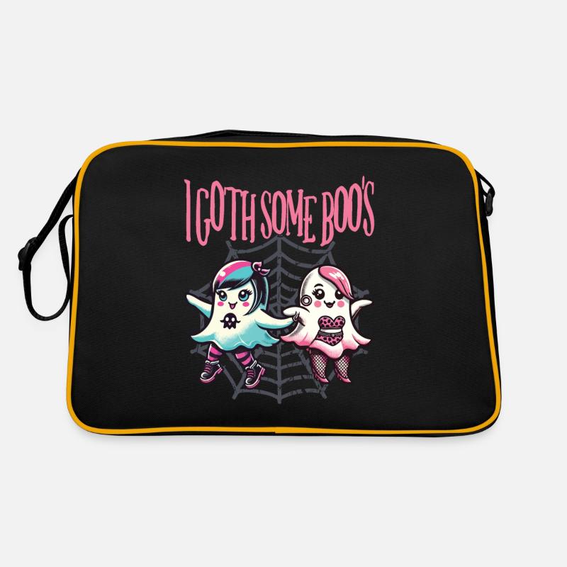 Halloween Goth Mädchen Ich Goth Some Boo's Retro Tasche