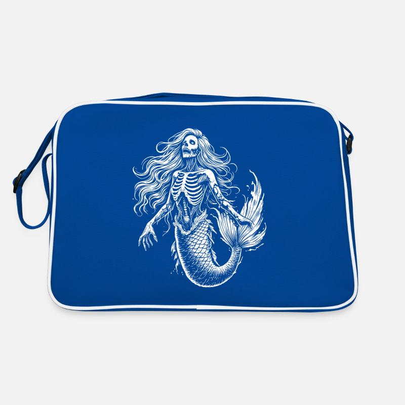 Squelette de zombie sirène Sac Retro