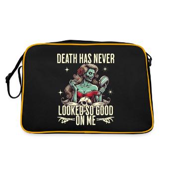 La mort n’a jamais été aussi belle - Sac Retro - noir/or - Dos