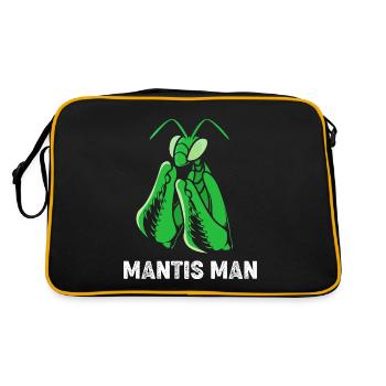 Worshipper Mantis Mantis - Retro Bag - black/gold - Back