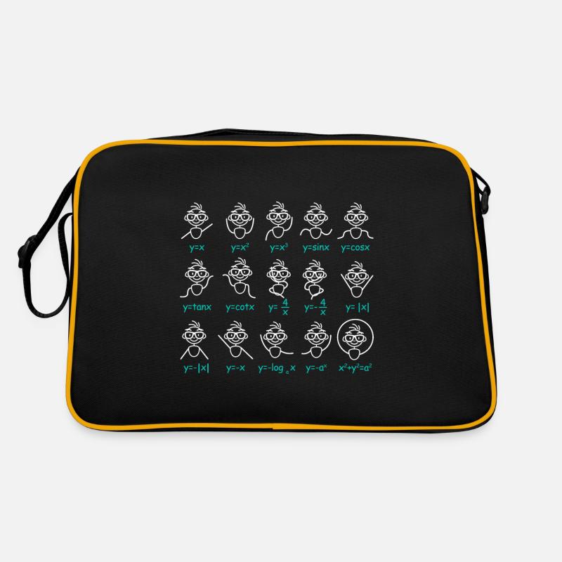 Math math teacher equation graph dance Retro Bag