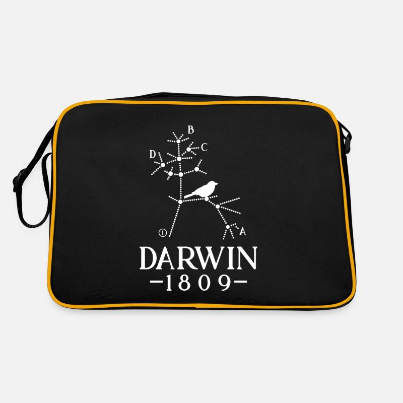 Darwin Evolution Biology Biochemistry Microbiology Retro Bag